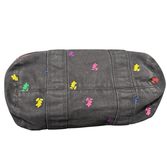 Disneyland Resort Duffle Purse Mickey Mouse Embroidered Colorful Multi Color - Picture 6 of 12